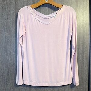 Banana Republic Vintage Women’s Light Pink Long Sleeve Blouse Size Medium NWOT